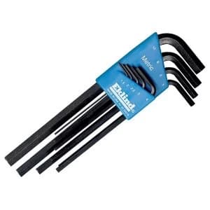 Image of Eklind Hexagon Key Long Arm Set of 9 Metric (1.5-10mm)