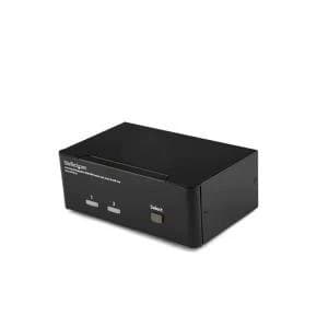 Image of Startech USB DisplayPort Dual Monitor KVM Switch 8STSV231DPDDUA