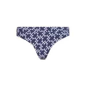 Image of TOMMY HILFIGER Monogram Bikini Print - Blue