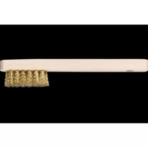 Image of Pferd Scratch Brush for Spark Plugs HBZ 3 Rows Brass Wire Diameter 0.15 mm