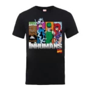 Image of Marvel Comics Inhumans Mens Black T-Shirt - L - Black