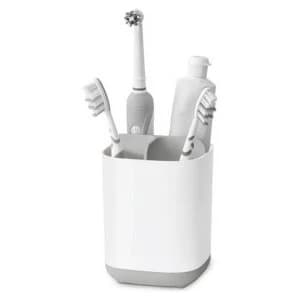 Image of Joseph EasyStore Toothbrush Caddy Small - Grey/White