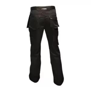 Image of Regatta Mens Incursion Work Trousers (40R) (Black)