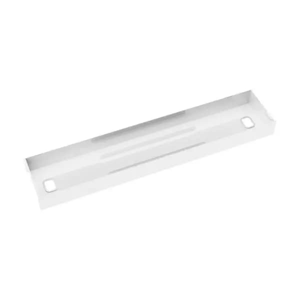 Image of Elev8 Elev8 lower cable channel with cover for back-to-back 1400mm desks - white White EV-LCC-1054-WH