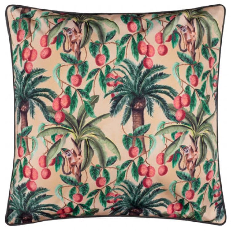 Image of Wylder Monkey Palm Monkeys Outdoor Cushion, 45 X 45Cm