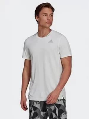 Image of adidas Heat.rdy Running T-Shirt, Black Size M Men