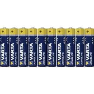 Image of Varta LONGLIFE AAA Folie 8 AAA battery Alkali-manganese 1200 mAh 1.5 V 8 pc(s)
