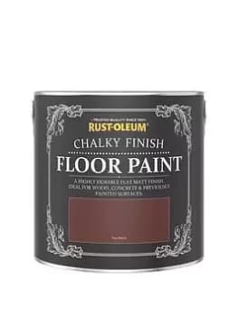 Image of Rust-Oleum Chalky Floor Paint Fire Brick 2.5L