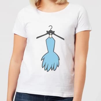 Image of The Flintstones Betty Dress Womens T-Shirt - White - XL