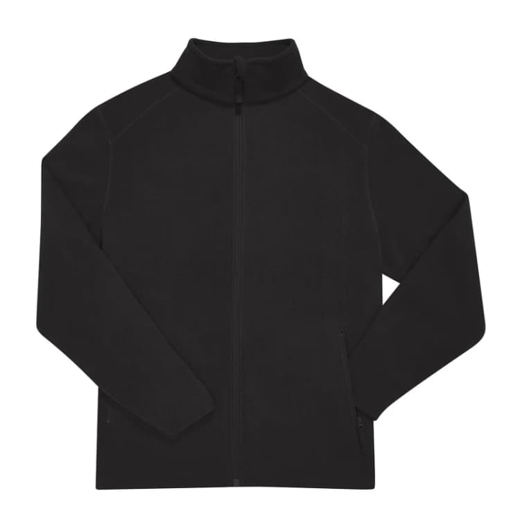 Image of B&C Mens Reset Polar Fleece Jacket in Black Size: XL Black Male XL