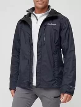 Image of Columbia Pouring Adventure II Jacket - Black, Size S, Men