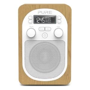 Image of Evoke H2 Compact DABFM Radio in Oak