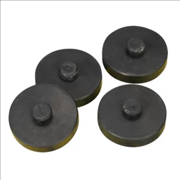 Image of Genuine SEALEY COMPKIT4 Anti-Vibration Foot Kit 4pc