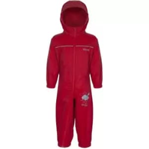 Image of Regatta Boys & Girls Puddle IV Waterproof All-in-One Suit 48-60 Months (104-110cm)