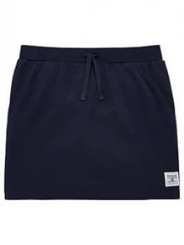 Image of Barbour Girls Otterburn Skirt - Navy, Size Age: 8-9 Years, Women