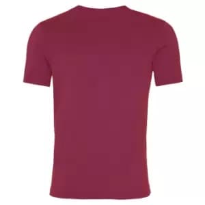 Image of AWDis Mens Washed T Shirt (Medium) (Washed New French Navy)