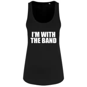 Image of Grindstore Womens/Ladies Im With The Band Vest Top (XXL) (Black)