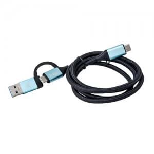 Image of i-tec USB-C Cable to USB-C with Integrated USB 3.0 Adapter