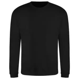 Image of AWDis Adults Unisex Just Hoods Sweatshirt (3XL) (Deep Black)