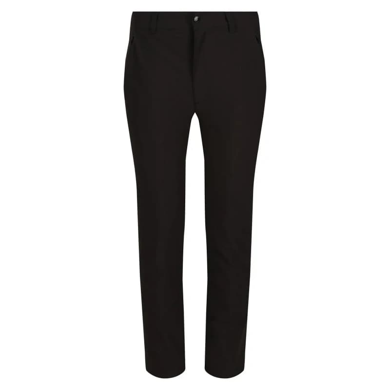 Image of Regatta Boys Junior Highton Waterproof Walking Trousers 9-10 Years - Waist 61-64cm Black RKJ132B-800-9