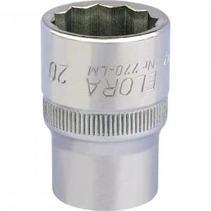 Image of Elora 1/2" Drive Bi Hexagon Socket Metric 1/2" 20mm