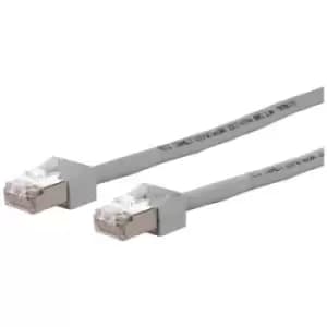 Image of Metz Connect 13084U2033-E RJ45 Network cable, patch cable CAT 6 S/FTP 2m Grey