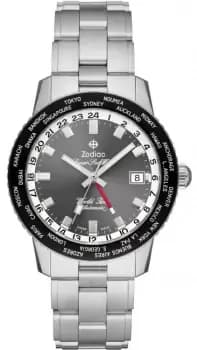 Image of Zodiac Watch Super Sea Wolf World Time GMT