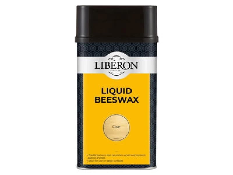 Image of LIBERON 126815 Liquid Beeswax Clear 1 litre LIBBLCL1LN - Liberon 126815