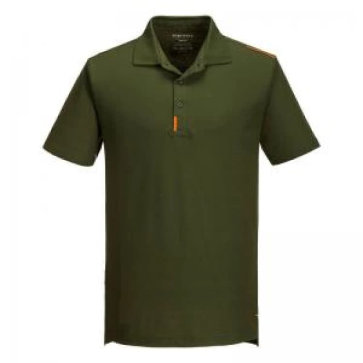 Image of Portwest WX3 Polo Shirt T720OGRL Colour: Olive