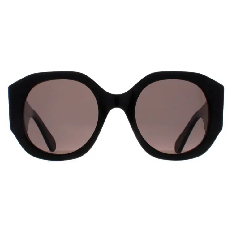 Image of Chloe Round Black Grey CH0234S Black female