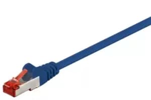 Image of Goobay CAT 6 Patch Cable S/FTP (PiMF), blue