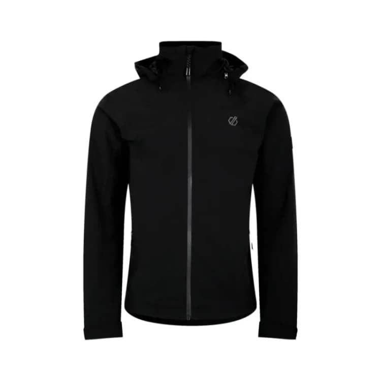 Image of Dare 2b 'Switch Out II' Waterproof Jacket Jet Black