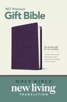 Image of NLT Premium Gift Bible, Purple