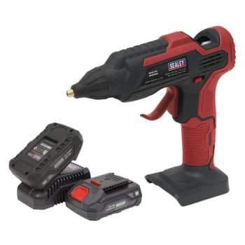 Image of Cordless Glue Gun Kit 20V - 2 Batteries
