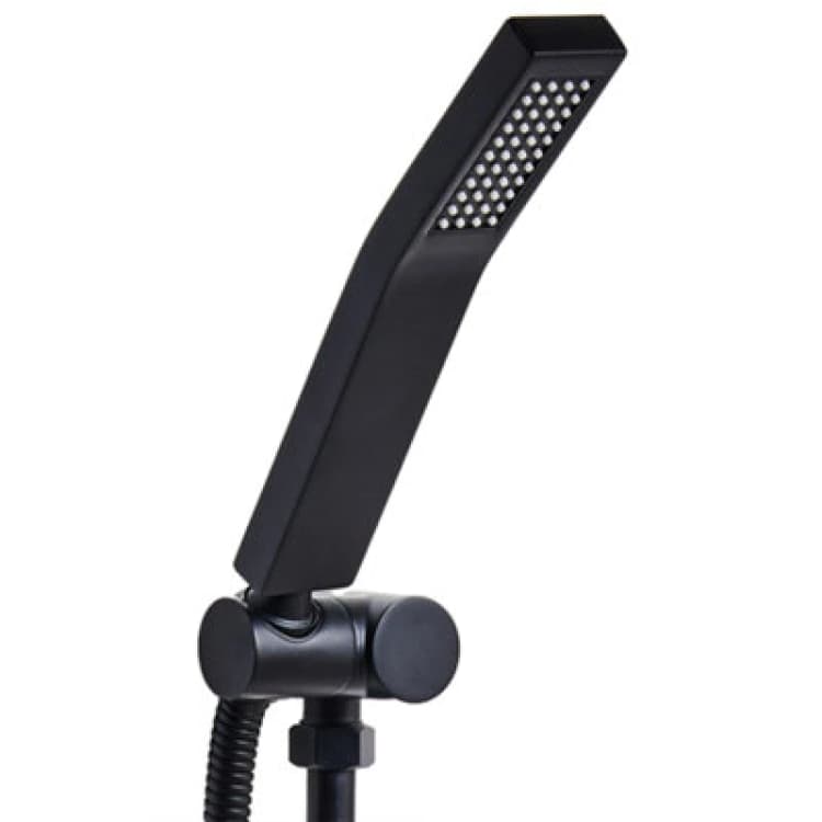Image of Beliani Shower Head Amboro Brass Black