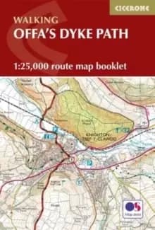 Image of Offa's Dyke Map Booklet : 1:25,000 OS Route Mapping