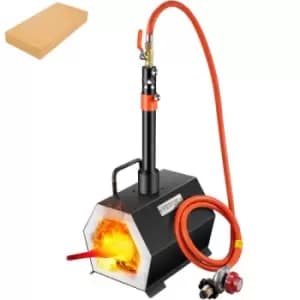 Image of VEVOR Propane Forge Farrier Forge Single Burner Tool Knife Making Blacksmithing