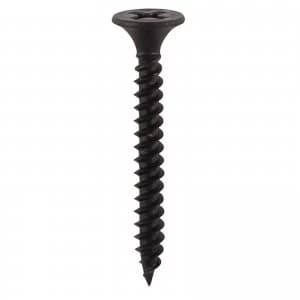 Image of Drywall Screws Fine Thread Black Phosphate 3.5mm 25mm Pack of 200
