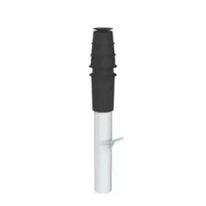Image of Viessmann Vitodens Vertical Flue Terminal Black 60mm Or 100mm 7373230