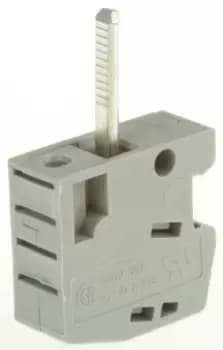 Image of Phoenix Contact Hdfk 4 Tb, Feed-Thru, 1Pos, 10Awg, Grey