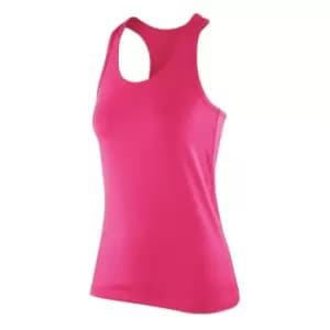 Image of Spiro Womens/Ladies Impact Softex Sleeveless Fitness Vest Top (XXS) (Candy)