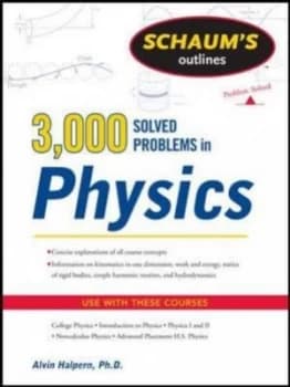 Image of 3000 Solved Problems in Physics by Alvin Halpern Paperback