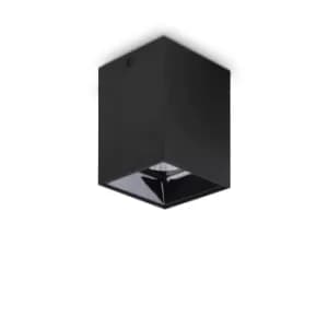 Image of Nitro LED 1 Light Square Surface Mounted Downlight Black