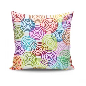 Image of NKRLNT-011 - No Filling Multicolor Cushion Cover