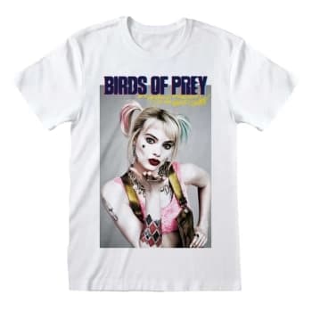 Image of Birds Of Prey - Poster Style Unisex XX-Large T-Shirt - White