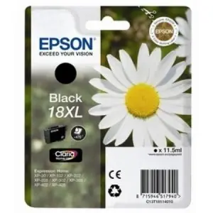 Image of Epson Daisy 18XL Black Ink Cartridge