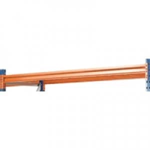 Image of Slingsby Heavy Duty Shelf 25mm ChipboardSteel Supports Orange 379835