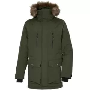 Image of Didriksons Mens Fredrik Parka Deep Green XXL