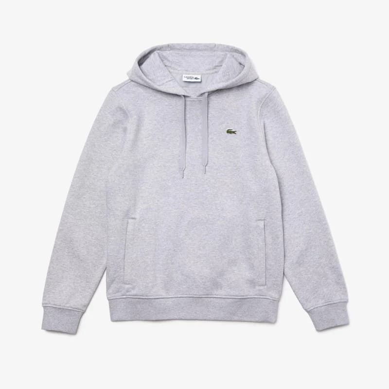 Image of Lacoste Croc Hoodie - Grey Grey 3XL