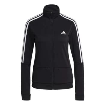 Image of adidas Womens Football Sereno Track Top - Black